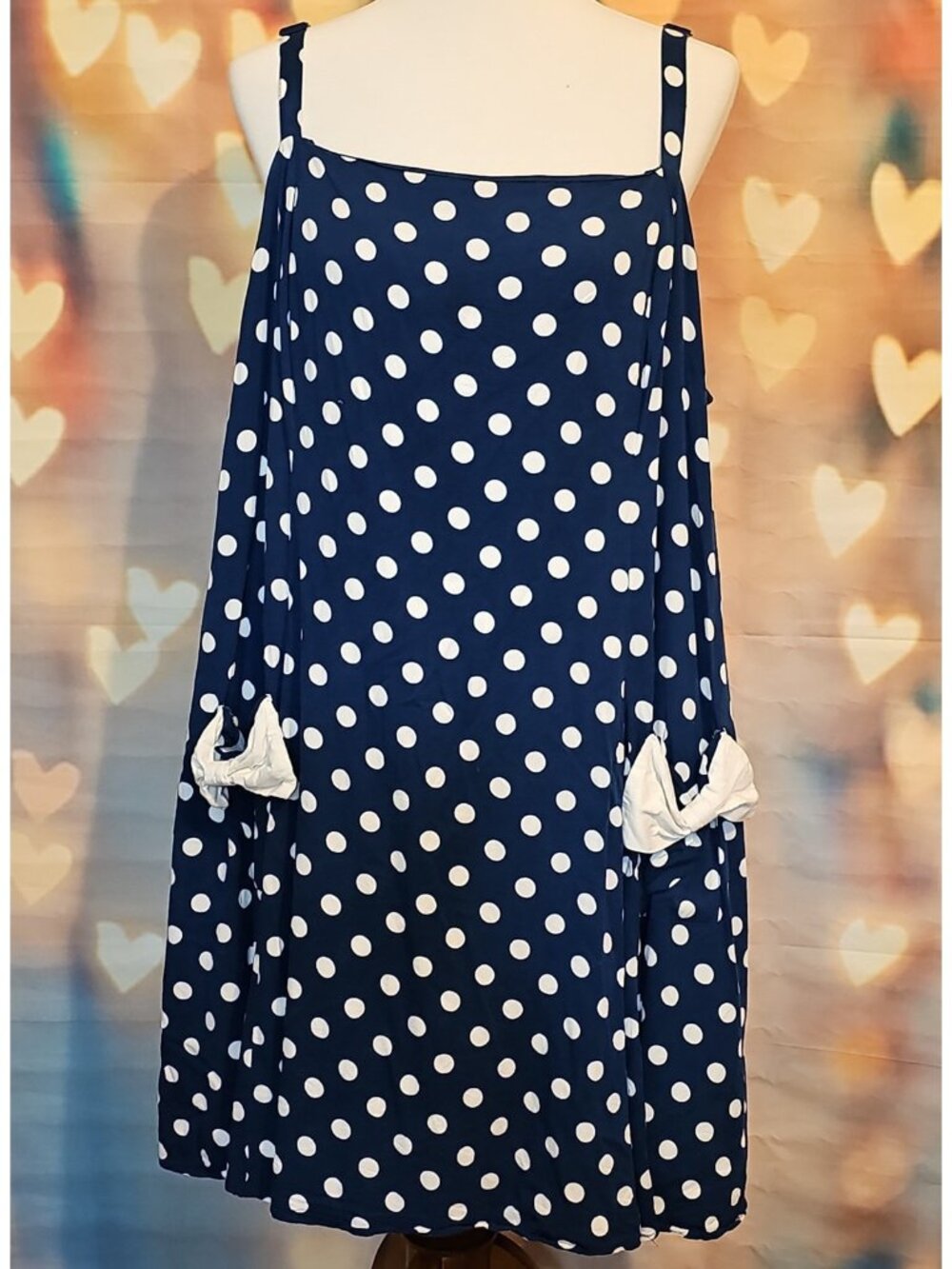Torrid Retro Chic Fit & Flare Polka Dot Plus Dress Denny Dot Size 24